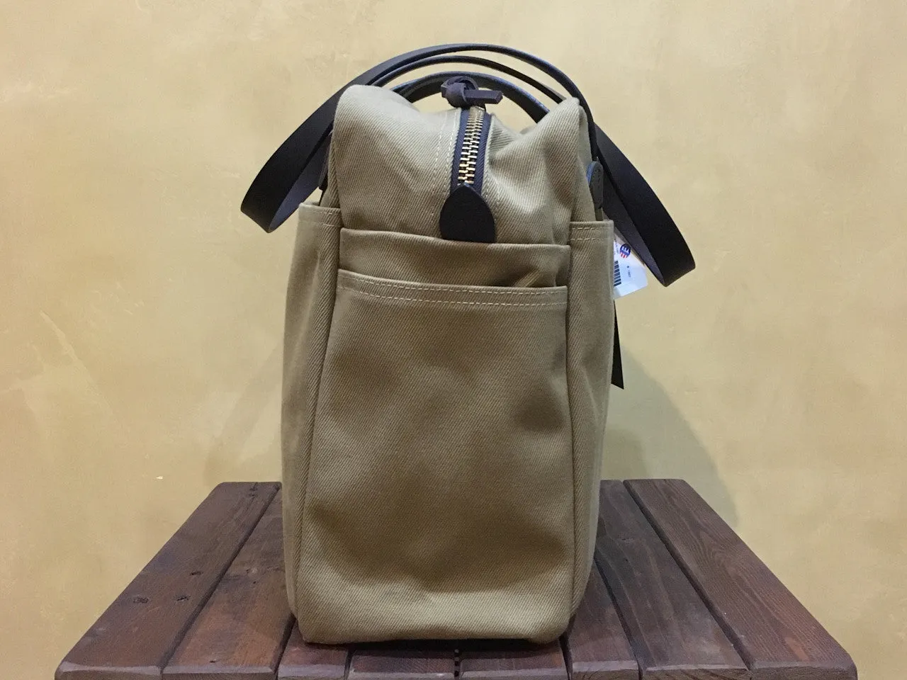11070261 Filson Rugged Twill Tote Bag with Zipper