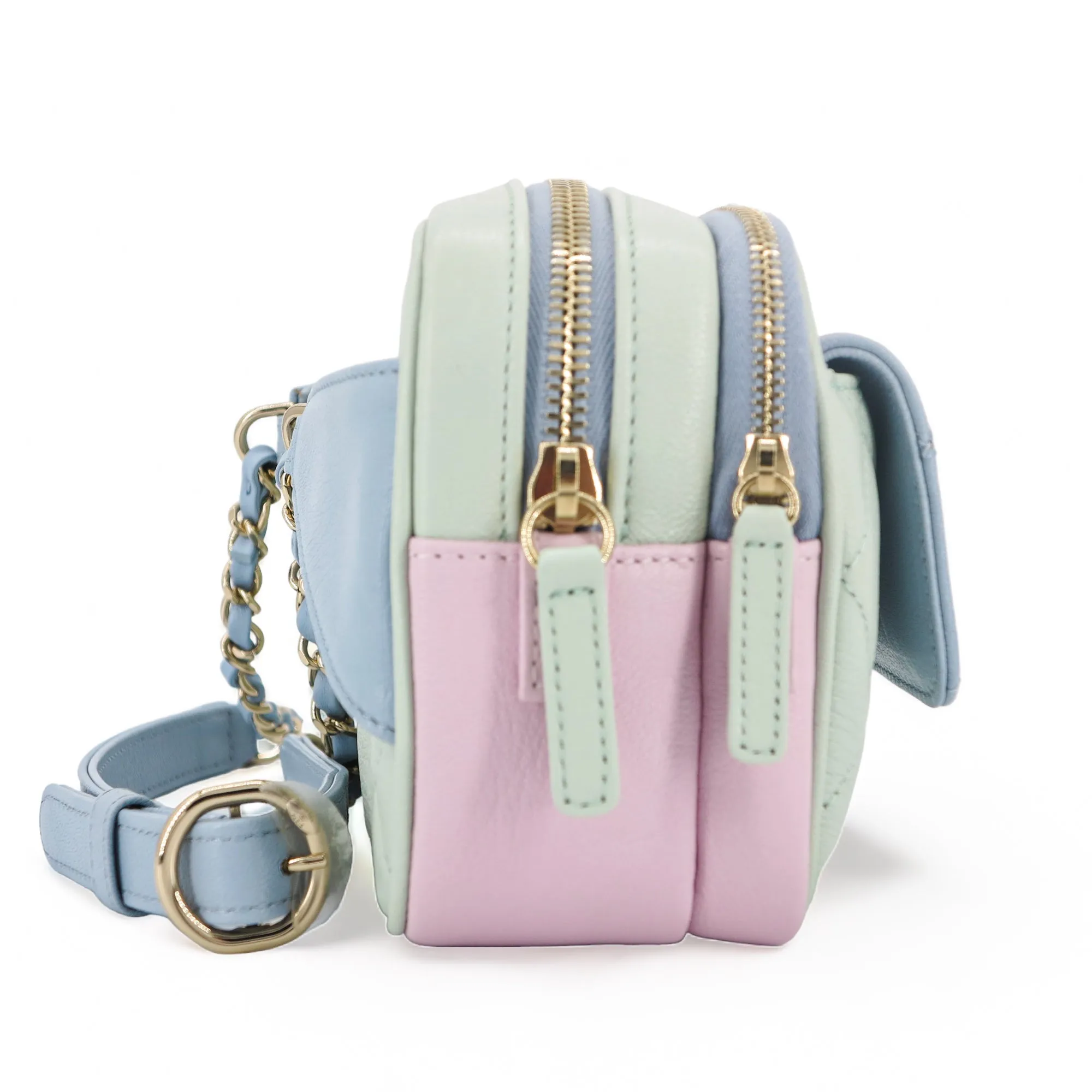 20C Pastel Goatskin Waist Bum Bag