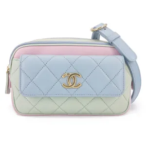 20C Pastel Goatskin Waist Bum Bag