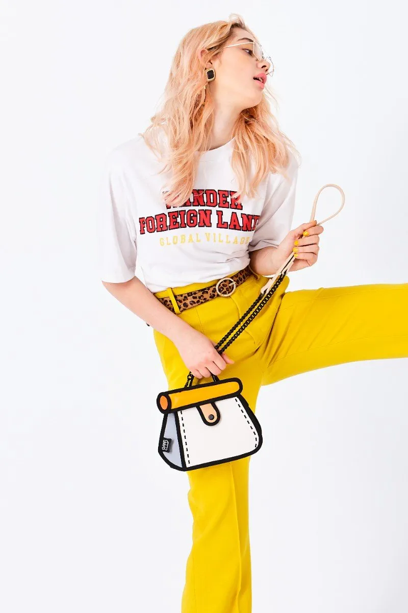 2D Shoulder Bag CAKE Orange