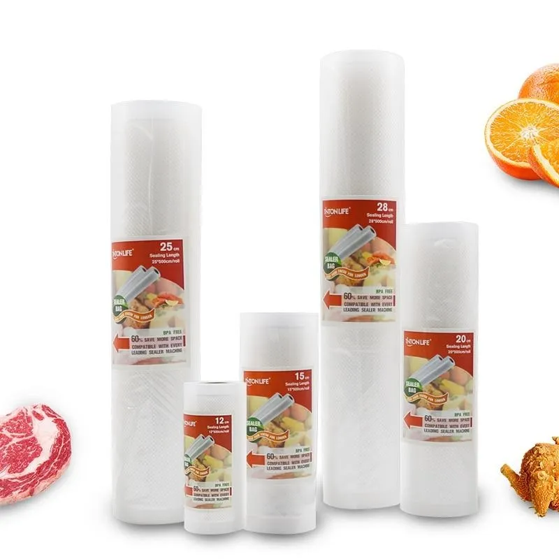 5 Size Food Vacuum Sealer Storage Bags