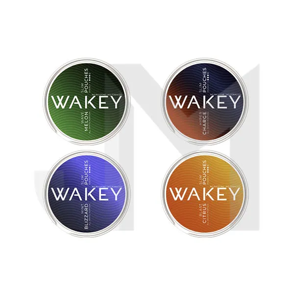 50mg Wakey Medium Energy Pouches - 20 Pouches