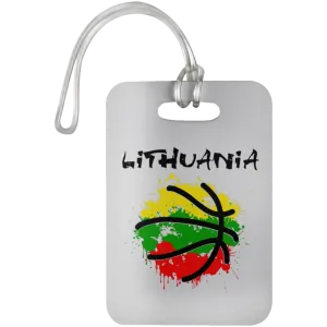Abstract Lithuania - Luggage Bag Tag