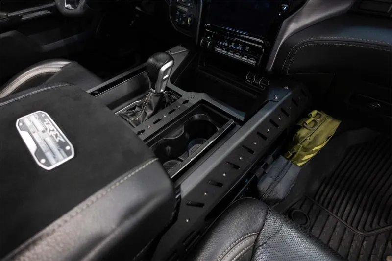 Addictive Desert Designs 2021  RAM 1500 TRX Center Console Molle Panels & Digital Device Bridge