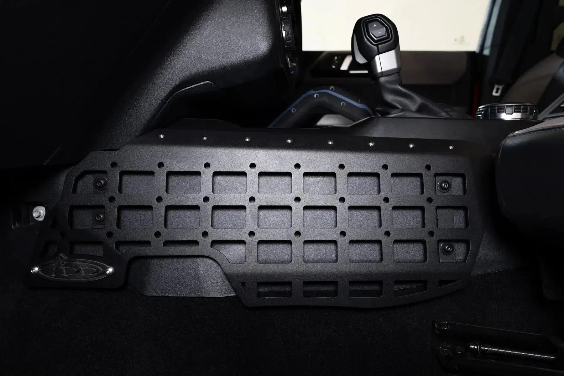 Addictive Desert Designs Center Console Molle Panels for 2021  Ford Bronco & Bronco Raptor | AC2302201NA