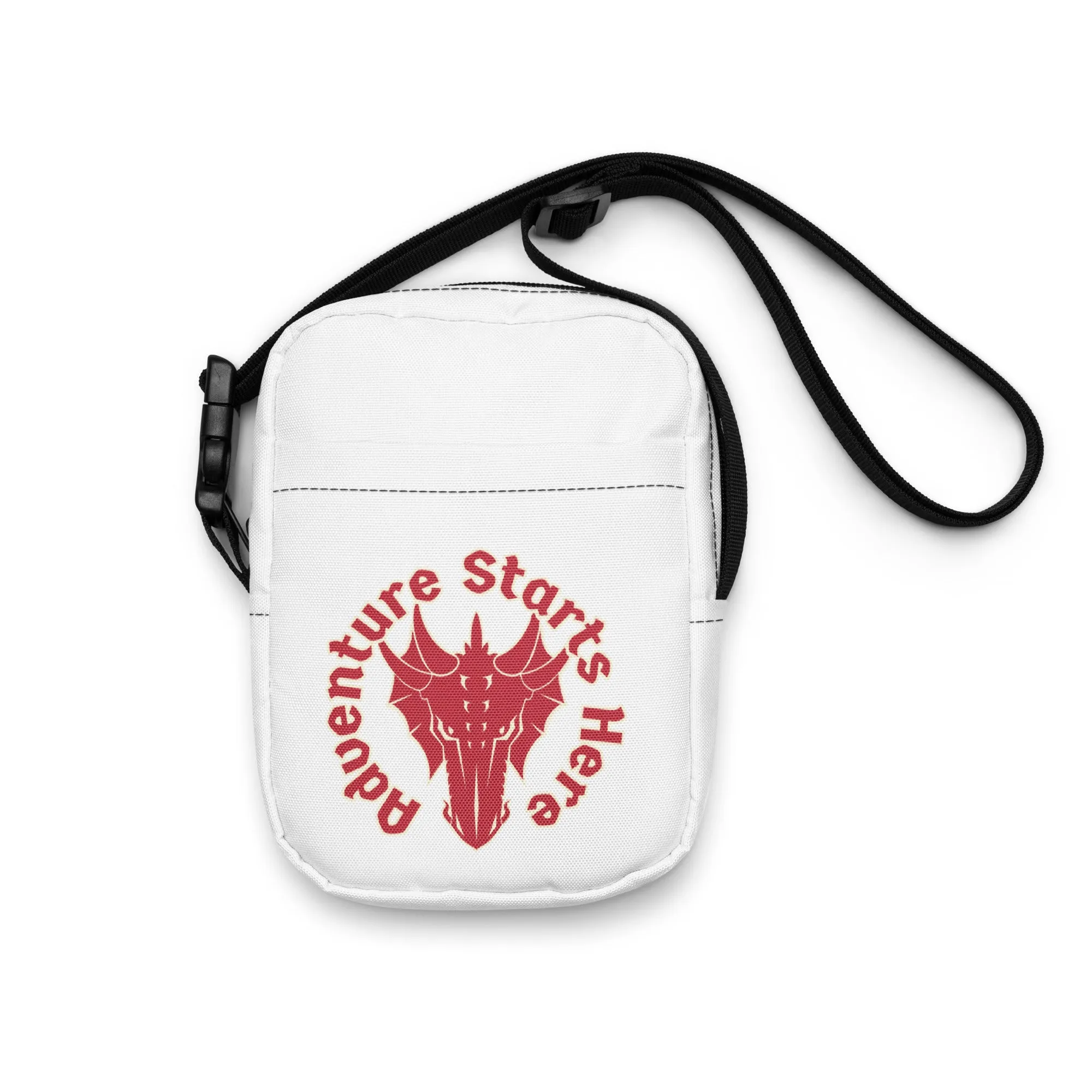 Adventure Starts Here Cross Body Dice Bag