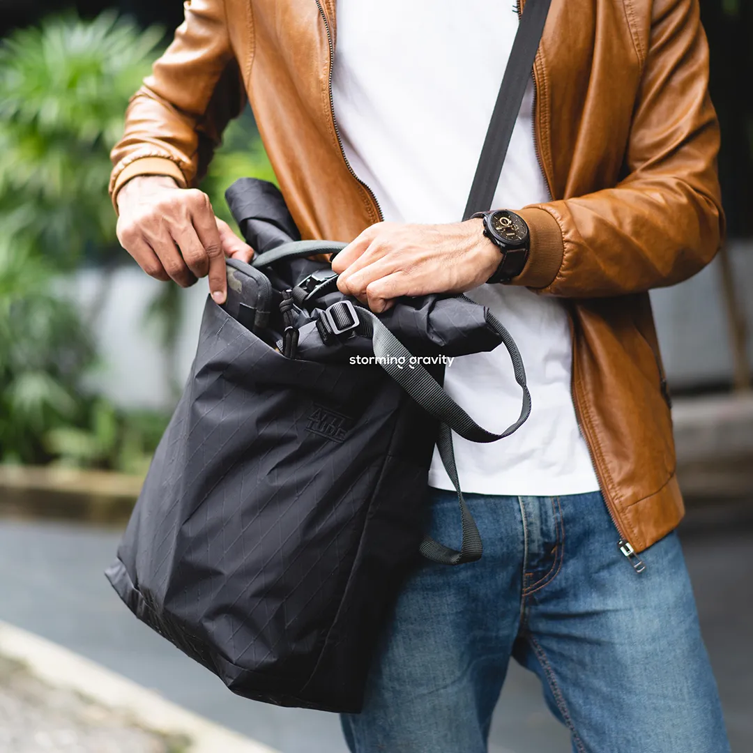ARB Roll top Tote Bag - Made in Italy