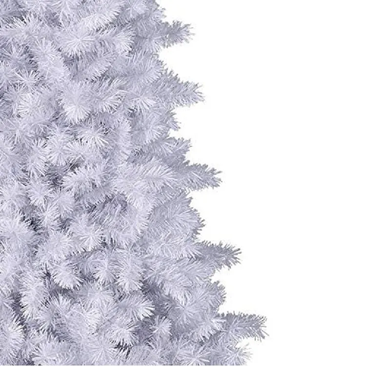 Artificial Bushy White Christmas Tree - 8FT