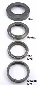 Baader Adapter 4.1"i UNF/24G to M68ix1 (for TEC 140-200 and 3.5" Feathertouch focusers)