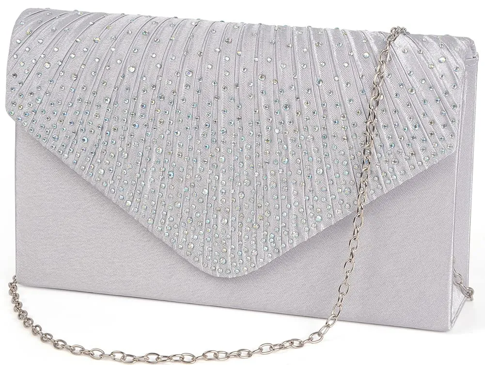 BBjinronjy Crossbody Purse, Evening Clutch Purse for Wedding Party Cocktail & Prom