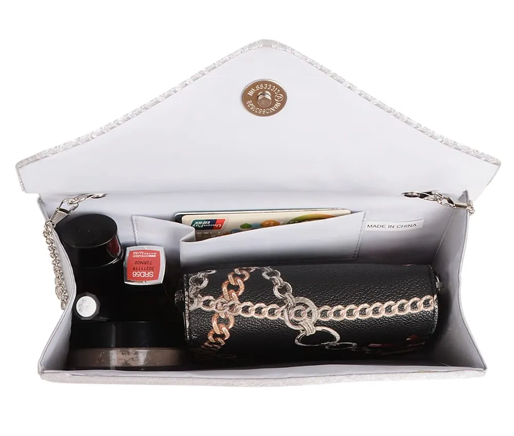 BBjinronjy Crossbody Purse, Evening Clutch Purse for Wedding Party Cocktail & Prom