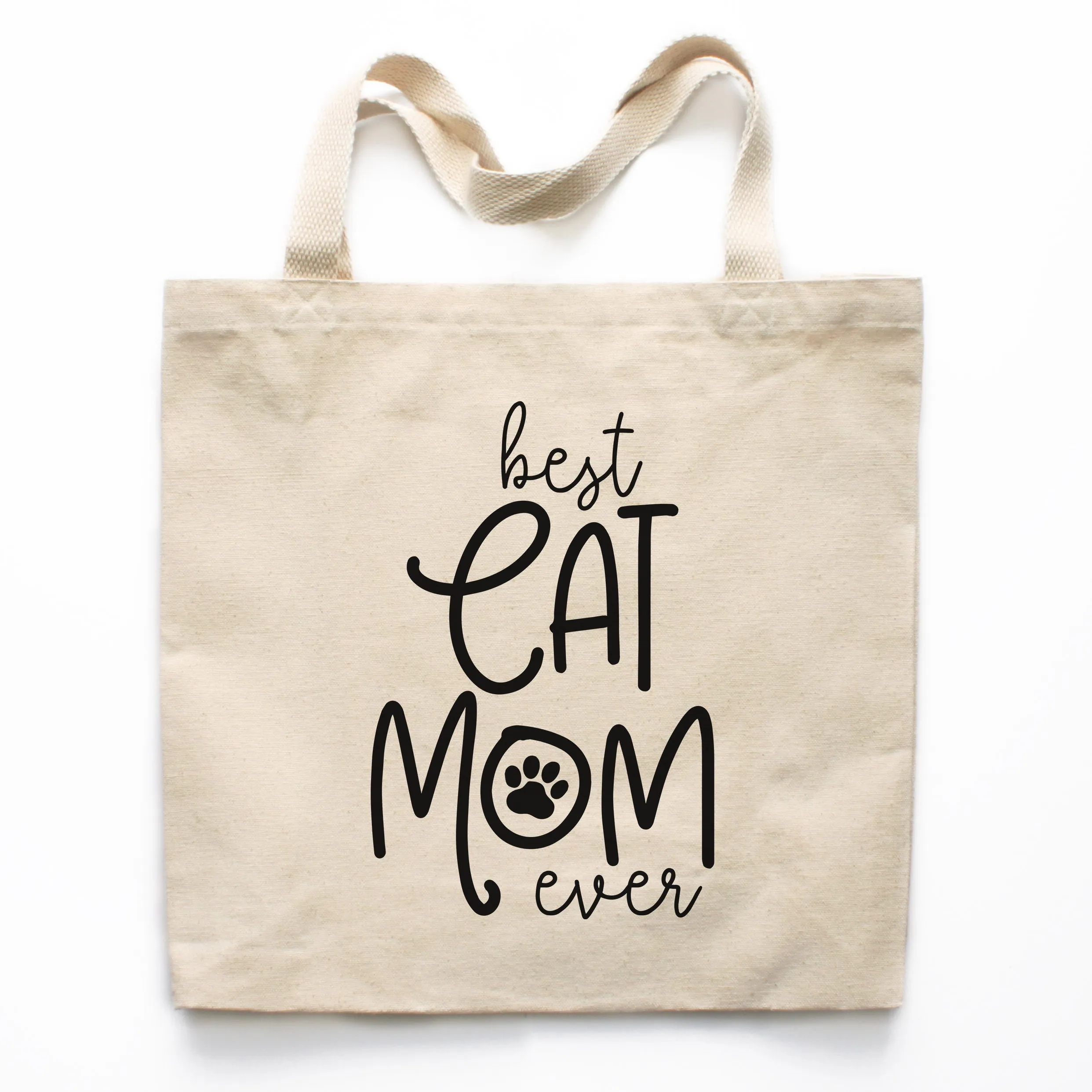 Best Cat Mom Ever Tote Bag