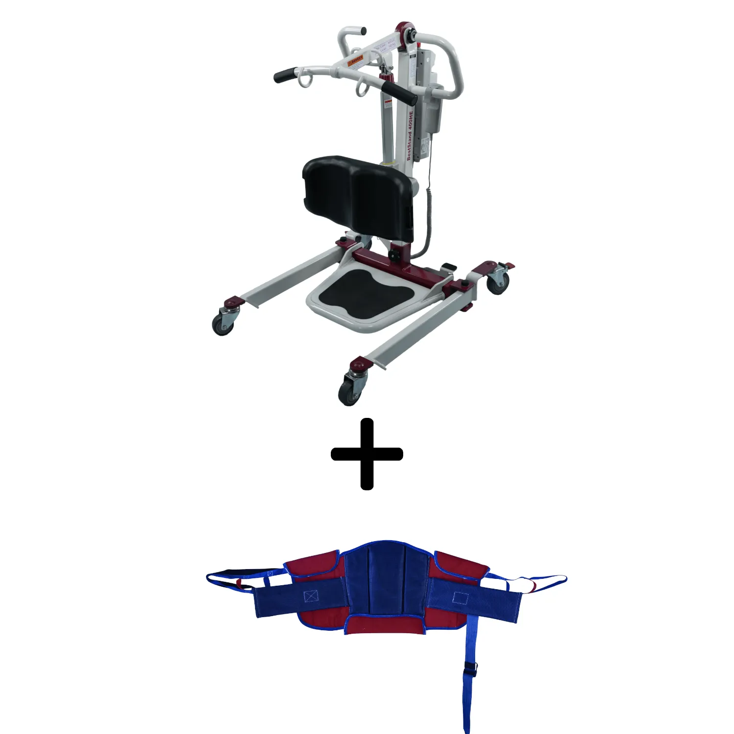 Bestcare SA400HE Affordable Compact Electric Stand Assist (Sit-to-Stand) Patient Lift 400lb