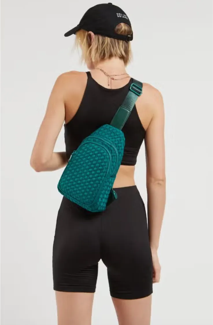 Beyond the Horizon - Woven Neoprene Sling Backpack