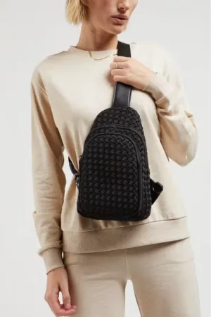 Beyond the Horizon - Woven Neoprene Sling Backpack