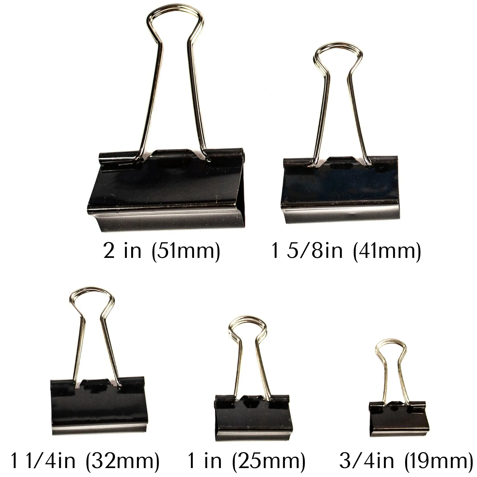 Binder Clip Metal | 12Dozen