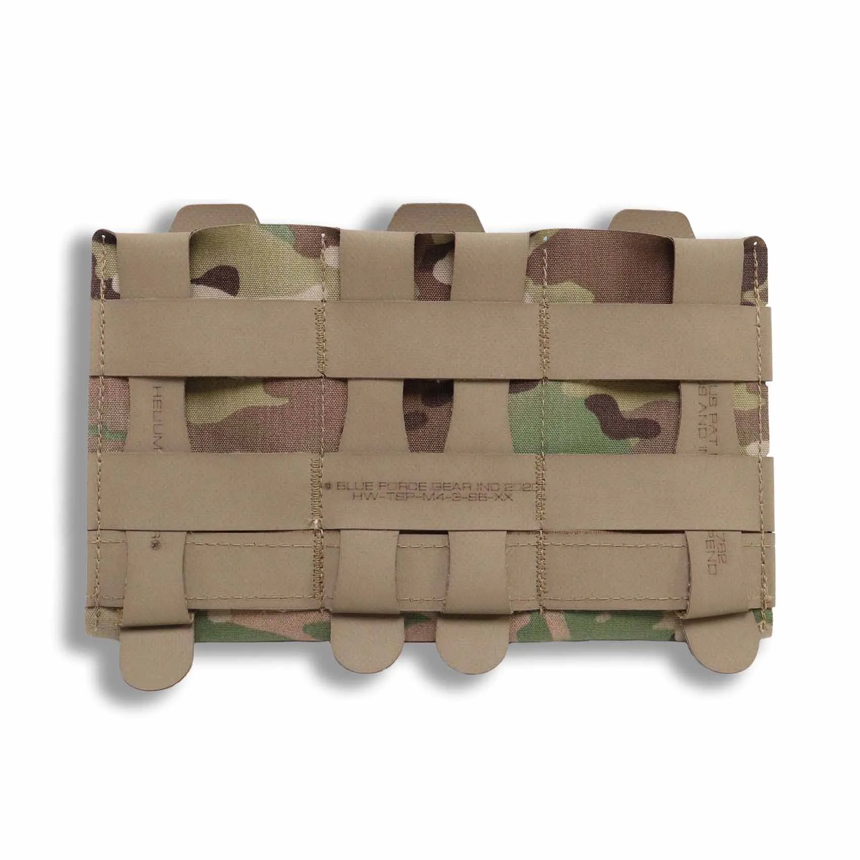 Blue Force Gear Stackable Ten-Speed Triple M4 Mag Pouch