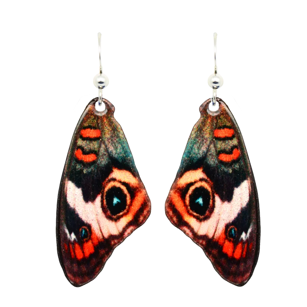 Buckeye Earrings, sterling silver french hooks, Item# 2305
