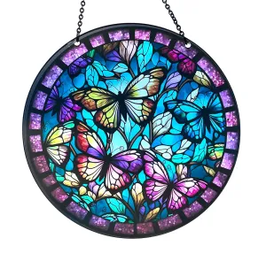 Butterfly Acrylic Suncatcher with Chain #SC111 by d'ears