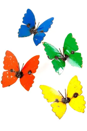Butterfly of Recycled Oil Drum