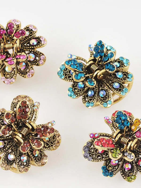 butterfly sparkly hair pin
