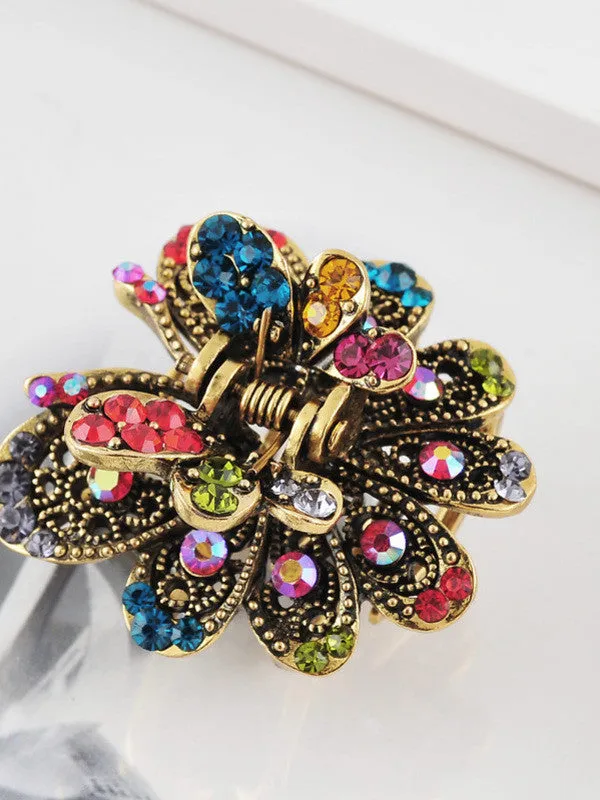 butterfly sparkly hair pin