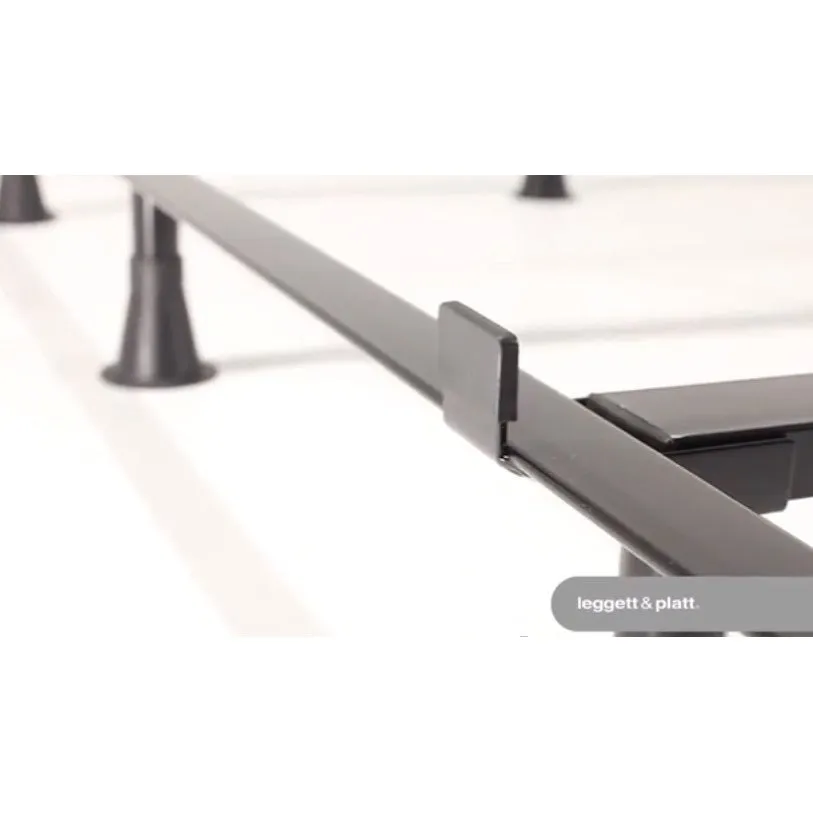 California King size 9-Leg Metal Bed Frame with Headboard Brackets
