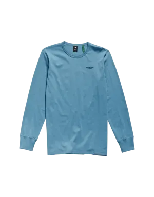 Camiseta Base Round Neck Retro Blue