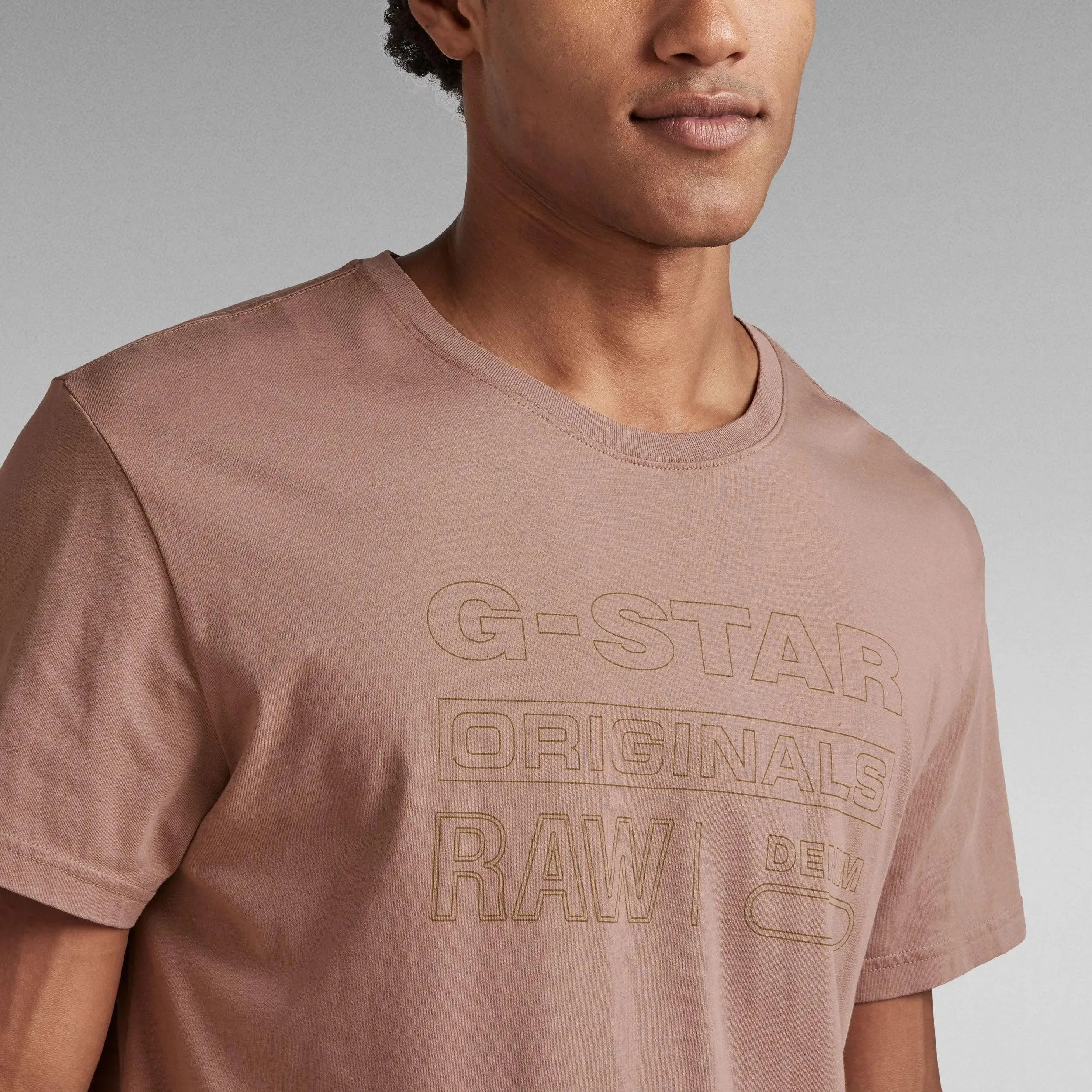 Camiseta G-Star Originals Chocolate Berry