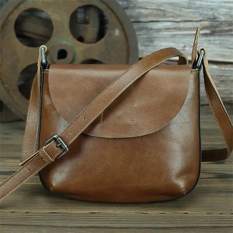 Casual Leather Crossbody Bag for Women Outdoor Phone Bag