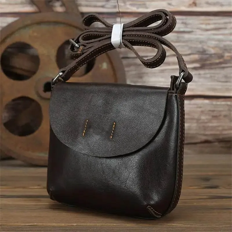 Casual Leather Crossbody Bag for Women Outdoor Phone Bag