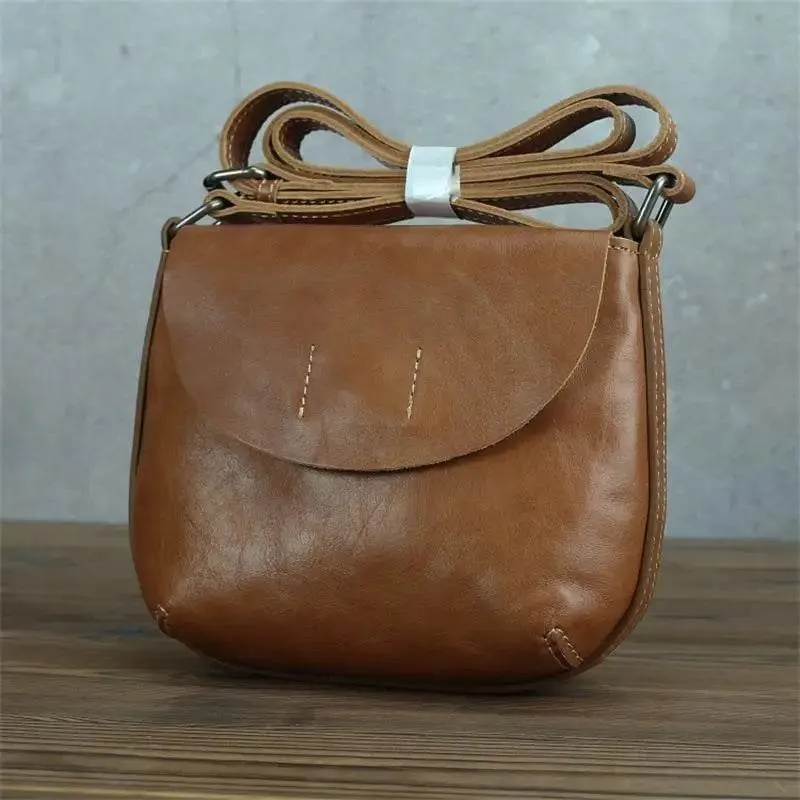 Casual Leather Crossbody Bag for Women Outdoor Phone Bag