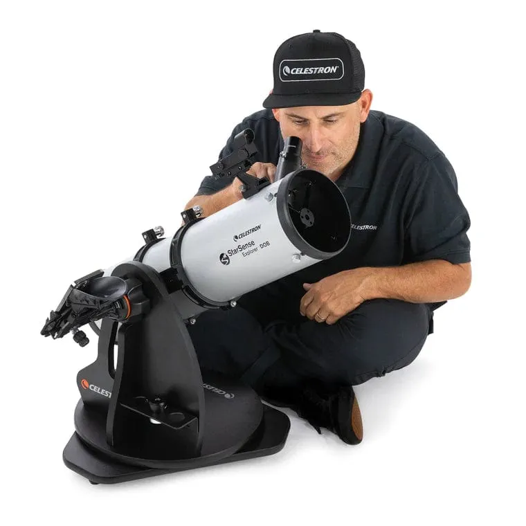 Celestron StarSense Explorer 130mm Smartphone App-Enabled Tabletop Dobsonian Telescope - 22481