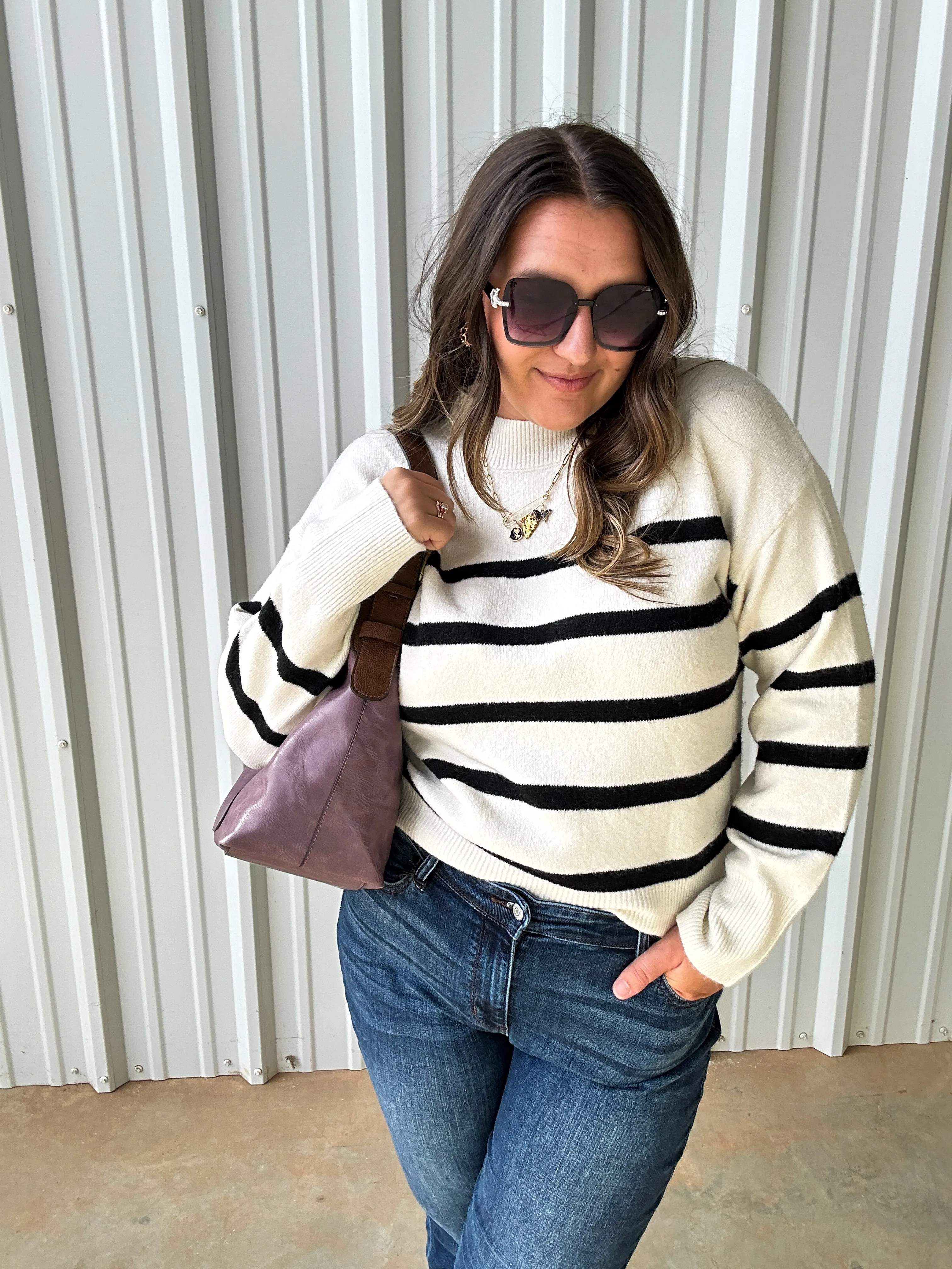 Classic Boho Bag {Purple}