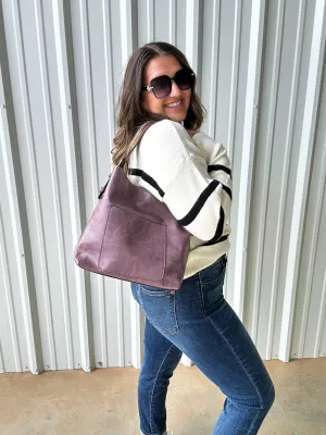 Classic Boho Bag {Purple}