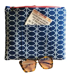 clever pocket - canvas zip bag