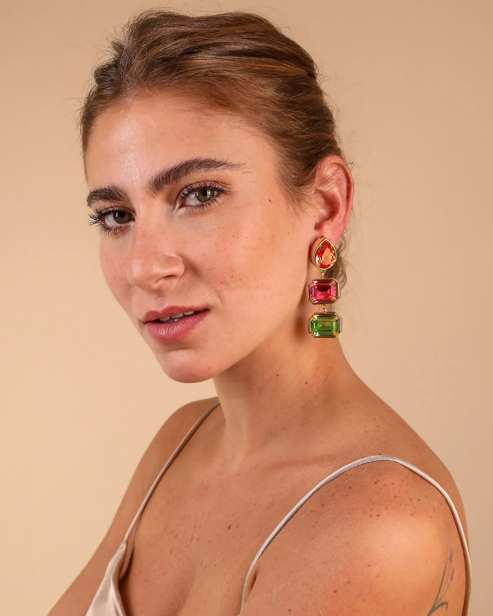 Colette Earrings Colorful