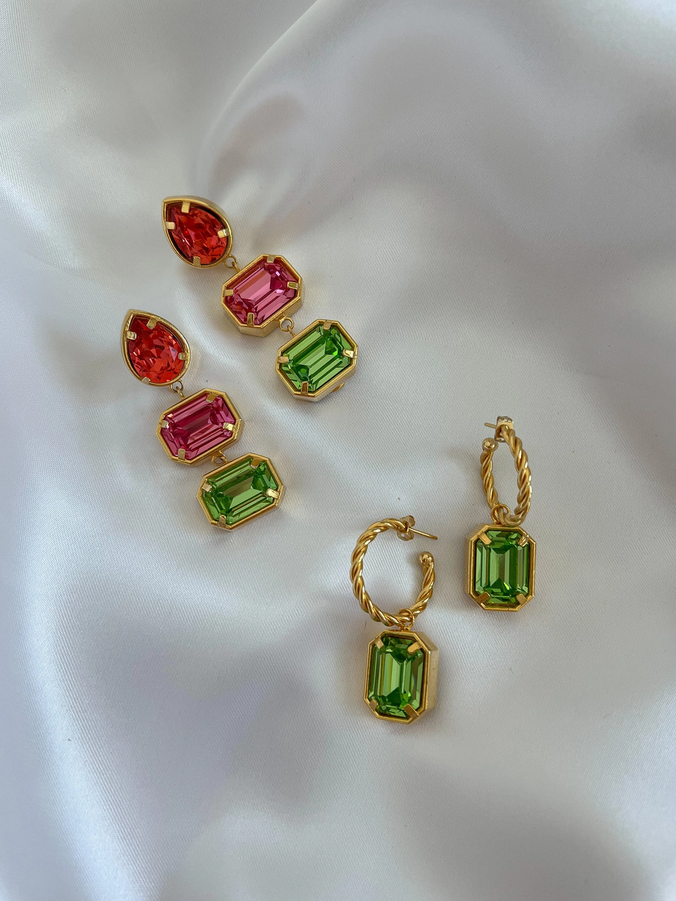 Colette Earrings Colorful