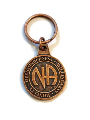 Copper Color Metal Key Chain From Canada - NA