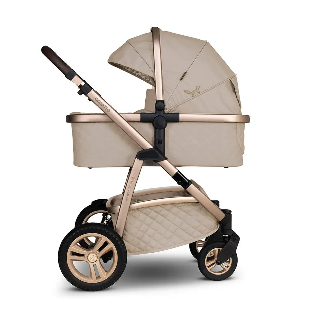 Cosatto Wow 3 Pram and Accessory Bundle - Whisper
