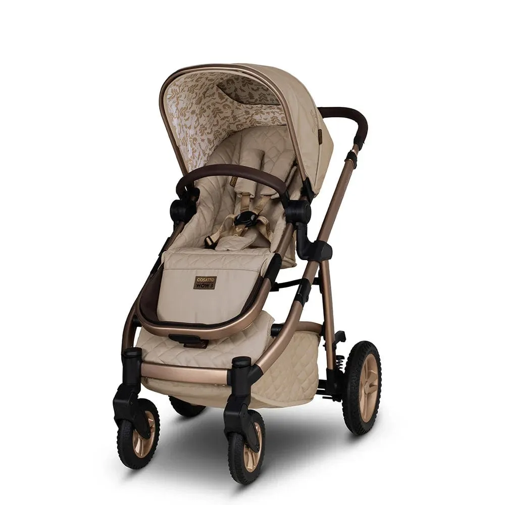Cosatto Wow 3 Pram and Accessory Bundle - Whisper