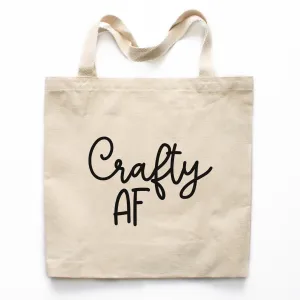 Crafty AF Tote Bag