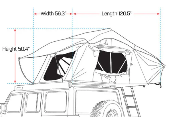 Cross 1200 Rooftop Tent