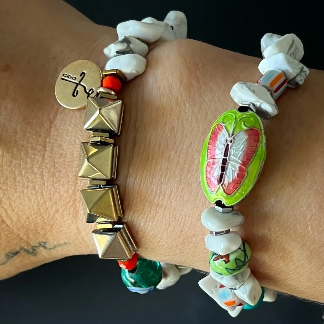 Cycle of Life Butterfly Bracelet
