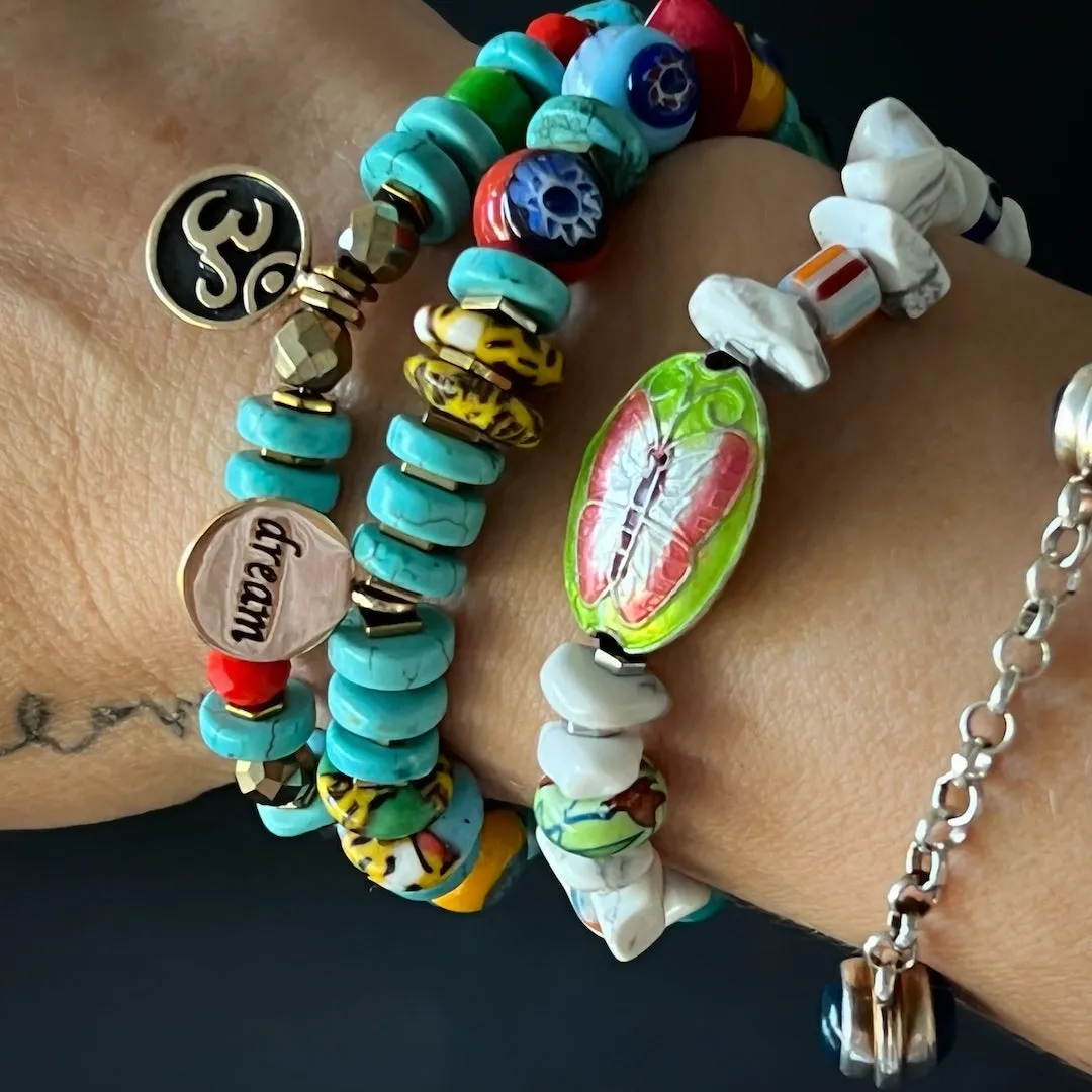 Cycle of Life Butterfly Bracelet