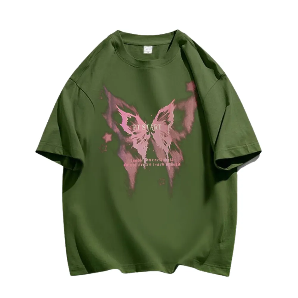 Dark Psychedelic Butterfly T-shirt
