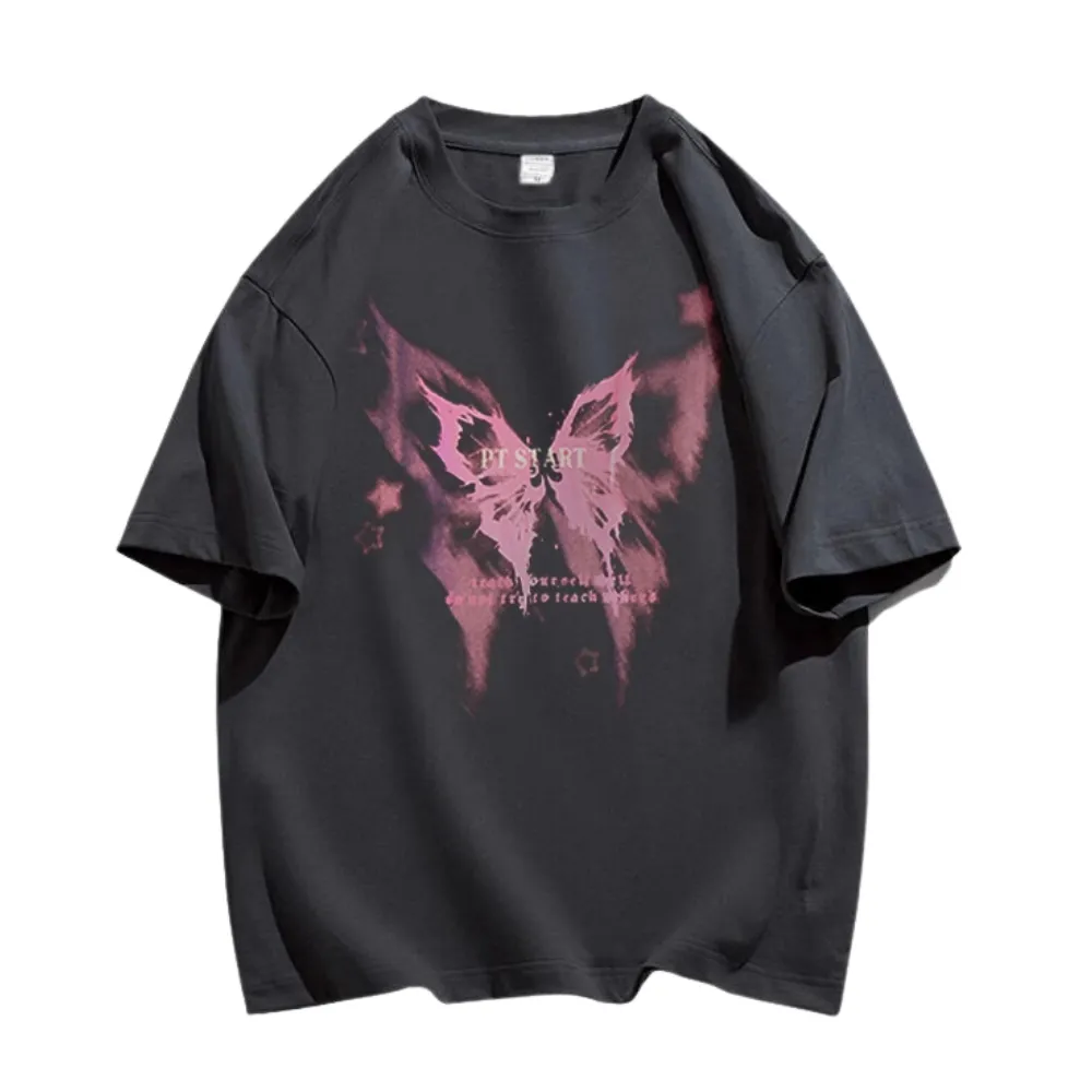 Dark Psychedelic Butterfly T-shirt