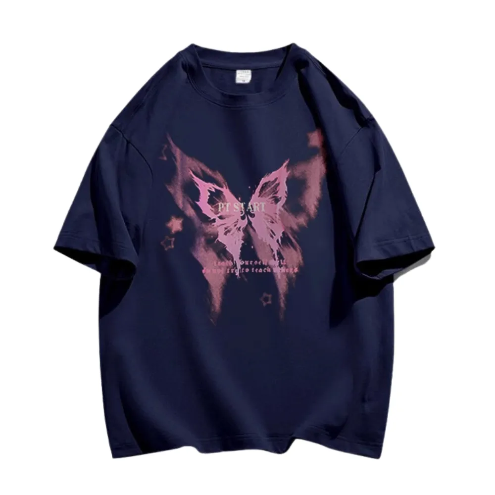 Dark Psychedelic Butterfly T-shirt