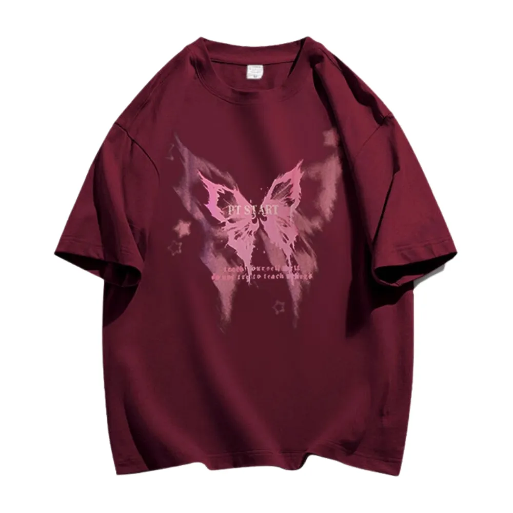 Dark Psychedelic Butterfly T-shirt