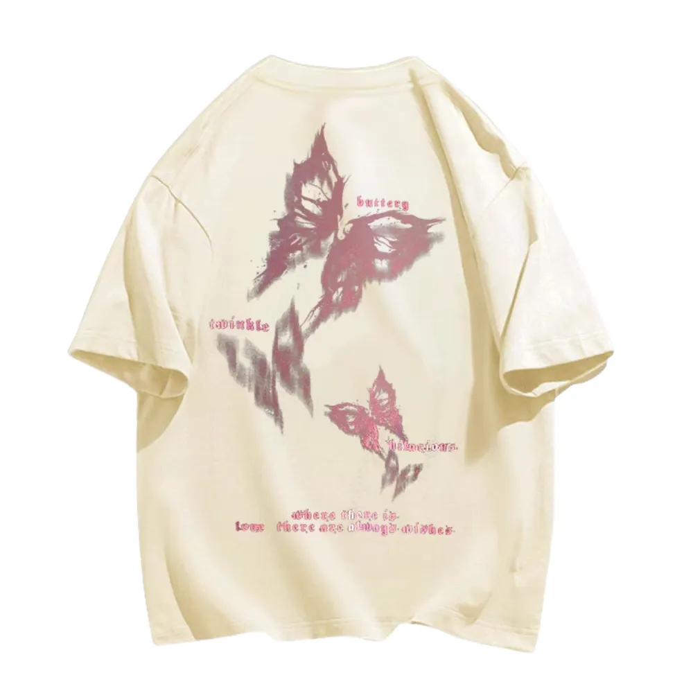 Dark Psychedelic Butterfly T-shirt